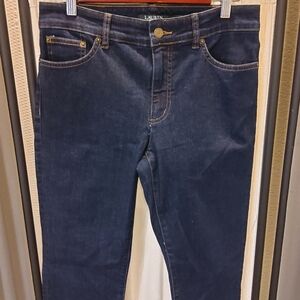 Lauren Ralph Lauren Women's‎ Premier Straight Jeans Sz:16, RN:41381